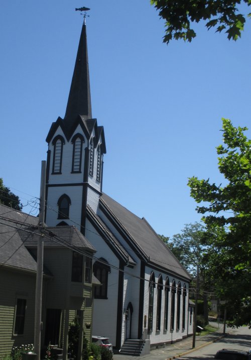 Store front for St. Andrew's Presbyterian Church