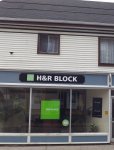 Store front for H & R Block