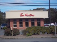 Store front for Tim Horton's